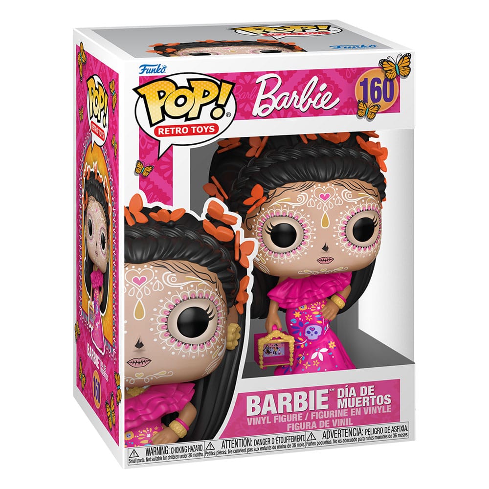 Barbie POP! Retro Toys Vinyl Figure – Barbie Día de los Muertos – 9 cm