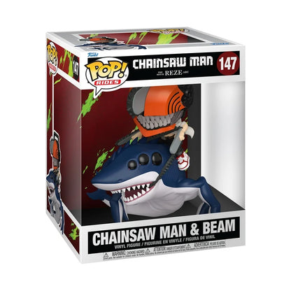 CHAINSAW MAN – POP Rides Deluxe - Chainsaw Man & Beam - N° 147