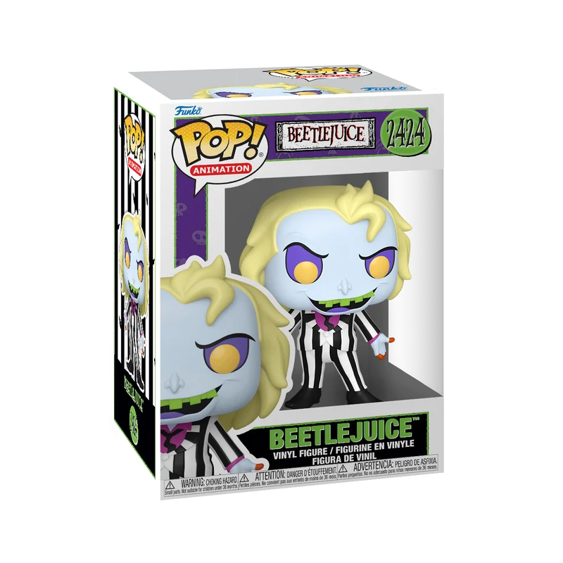 Funko POP! Animation – Animated Beetlejuice: Beetlejuice (N° 2424)