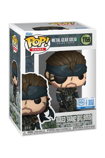 Metal Gear POP! Games Vinyl Figure – Metal Gear Solid 3: Big Boss (Exclusive) – 9 cm