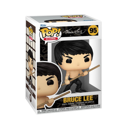 Bruce Lee POP! Icons Vinyl Figure – Bruce Lee (Dynamic) – 9 cm