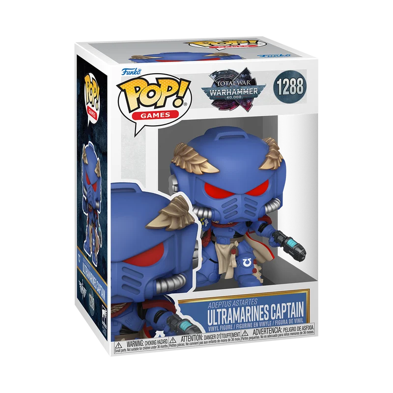 Funko POP! Games – Warhammer 40K: Captain Justian (N° 1288)