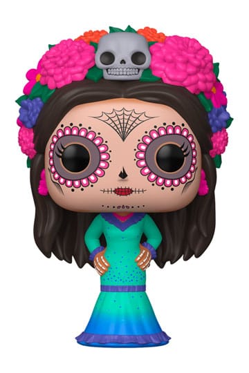 Día de Los Muertos POP! Icons Vinyl Figure – La Catrina (Azul) – 9 cm