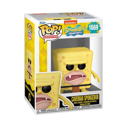 SPONGEBOB SQUAREPANTS 25th ANNIVERSARY – POP! Vinyl Figure – Caveman SpongeBob – 9 cm