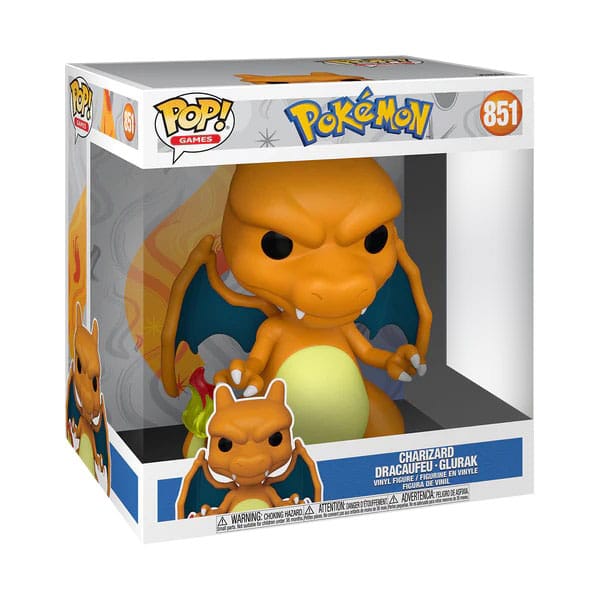 Pokémon Jumbo Super Sized POP! Vinyl Figure – Charizard (EMEA) – 25 cm