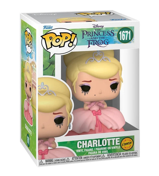 The Princess and the Frog POP! Disney Vinyl Figure – Charlotte – Chase – No. 1671