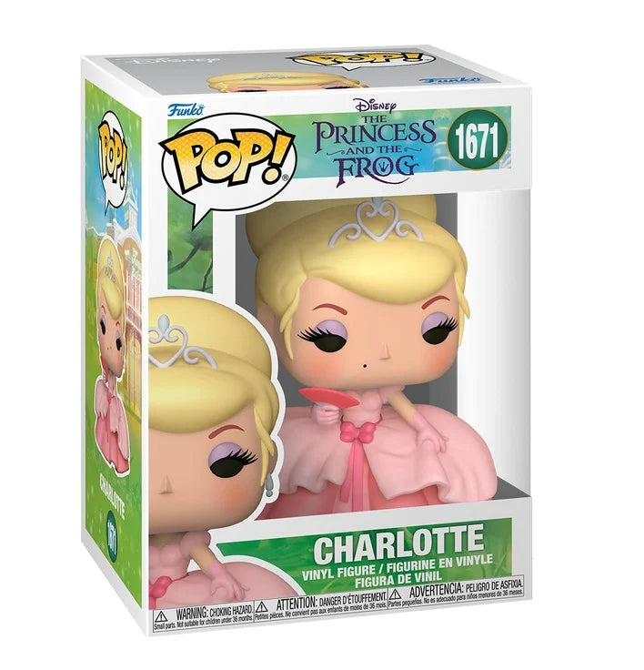 The Princess and the Frog POP! Disney Vinyl Figure – Charlotte – Nr. 1671