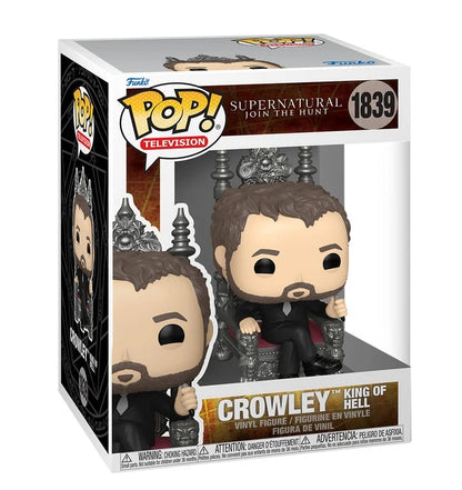 Funko POP! Premium – Supernatural: Crowley King of Hell (N° 1839)