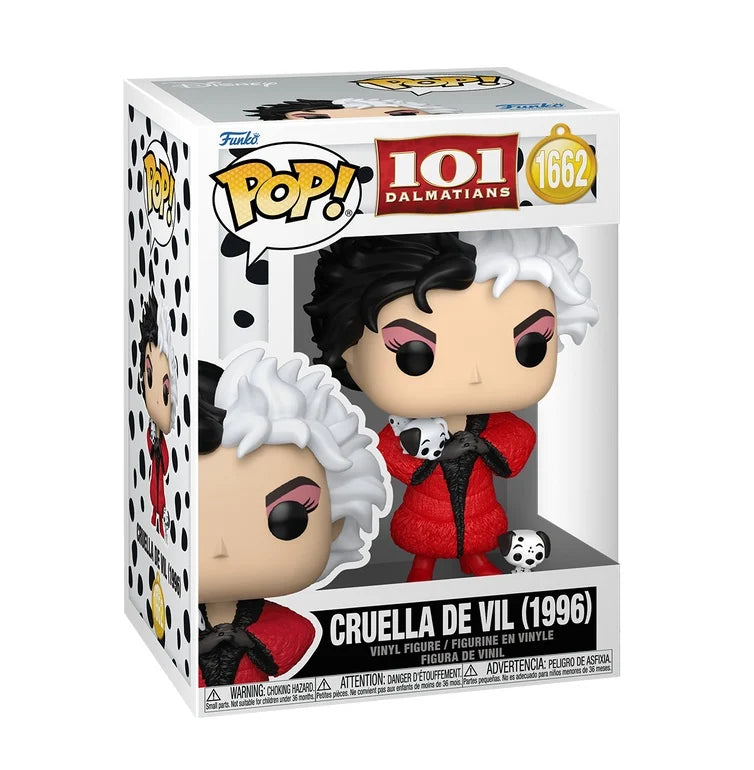 101 Dalmatians (1996) POP! Disney Vinyl Figure – Cruella De Vil – No. 1662