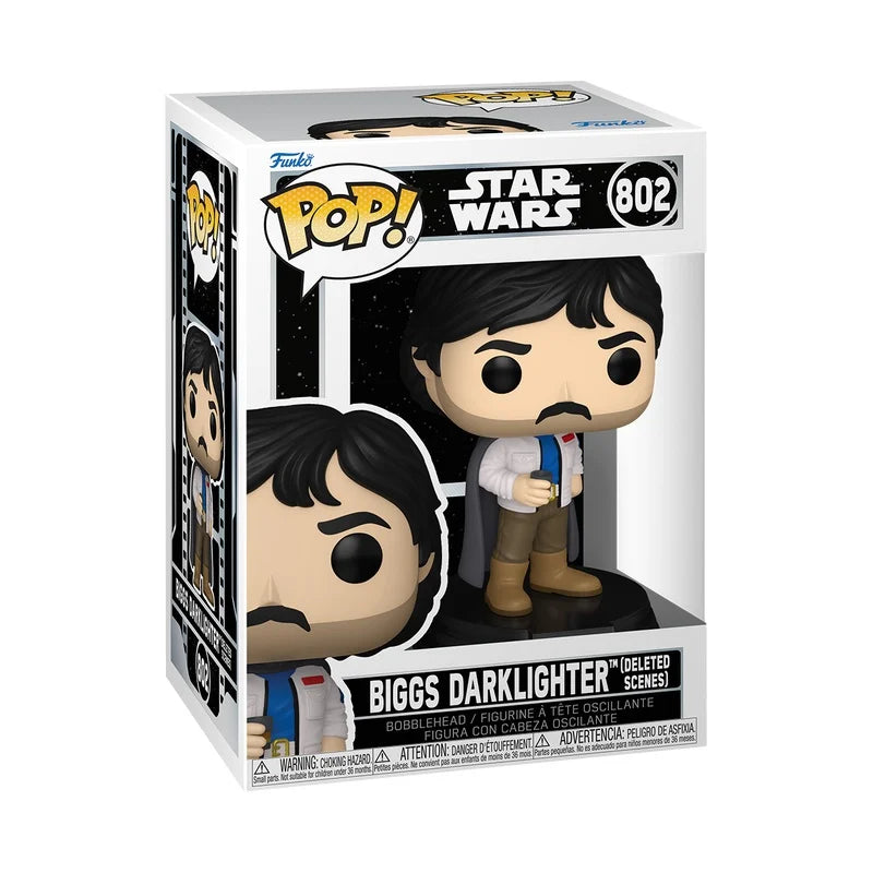 Star Wars POP! Vinyl Figure – Biggs Darklighter (Deleted Scenes) – No. 802