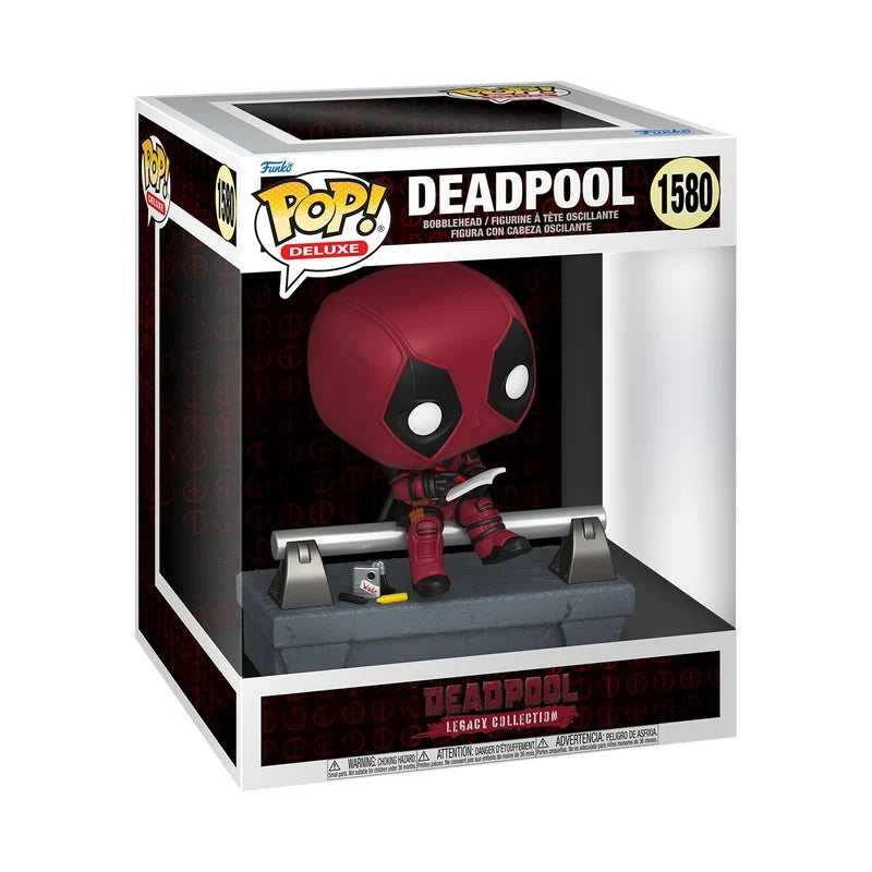 DEADPOOL - POP Deluxe - Deadpool on Bridge - N° 1580