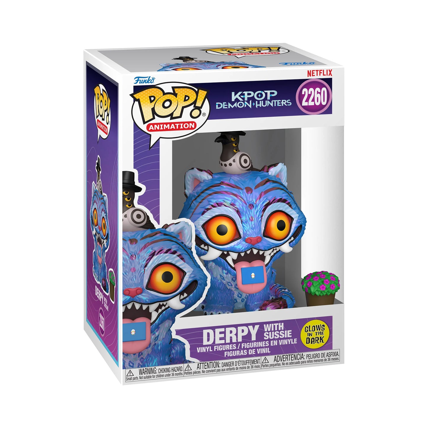 KPOP Demon Hunters POP! Animation Vinyl Figure – Derpy with Sussie – No. 2260