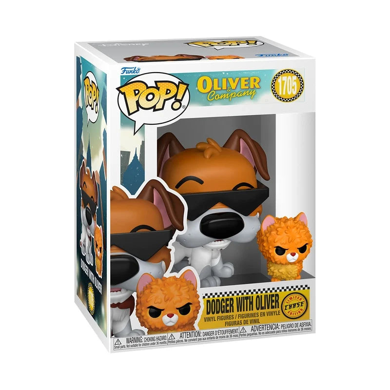 OLIVER & COMPANY - POP & Buddy - Dodger with Oliver (Chase) - N° 1705