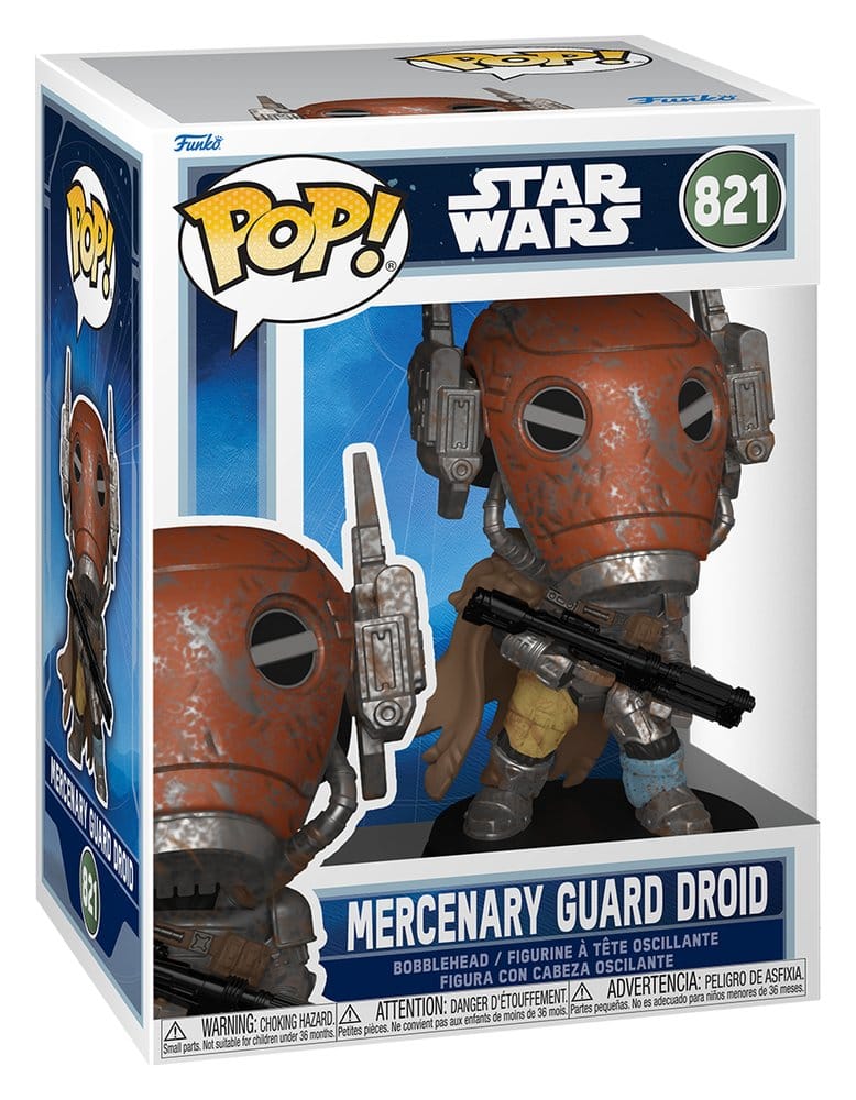Star Wars POP! Vinyl Figure – Mercenary Guard Droid – No. 821