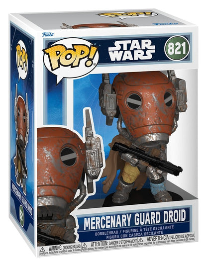 Star Wars POP! Vinyl Figure – Mercenary Guard Droid – No. 821