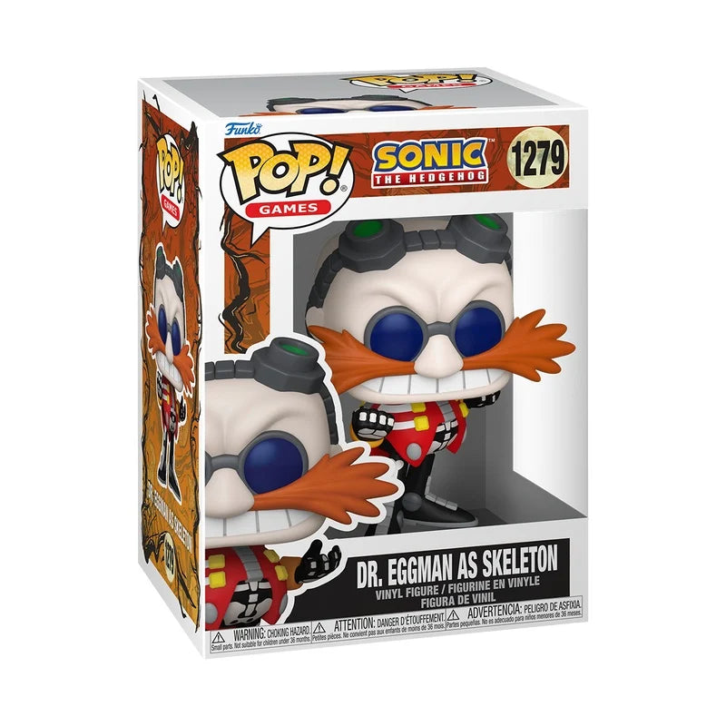 Funko POP! Games – Sonic: Dr. Eggman as Skeleton (N° 1279)