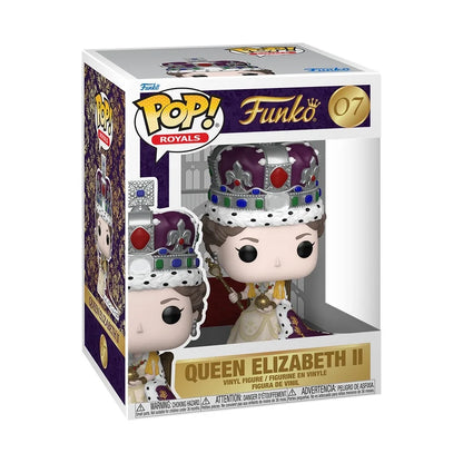 Queen Elizabeth II POP! Premium Vinyl Figure – Coronation – No. 07