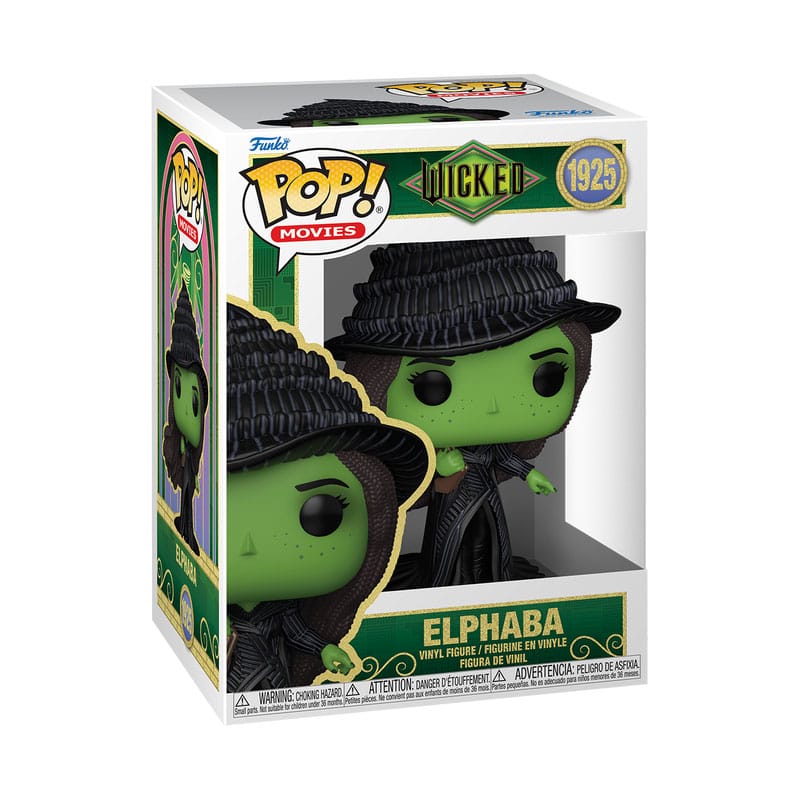 Wicked POP! Vinyl Figure – Elphaba with Grimmerie – 9 cm