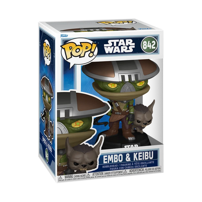 MANDALORIAN & GROGU - POP & Buddy - Embo & Keibu - N° 842