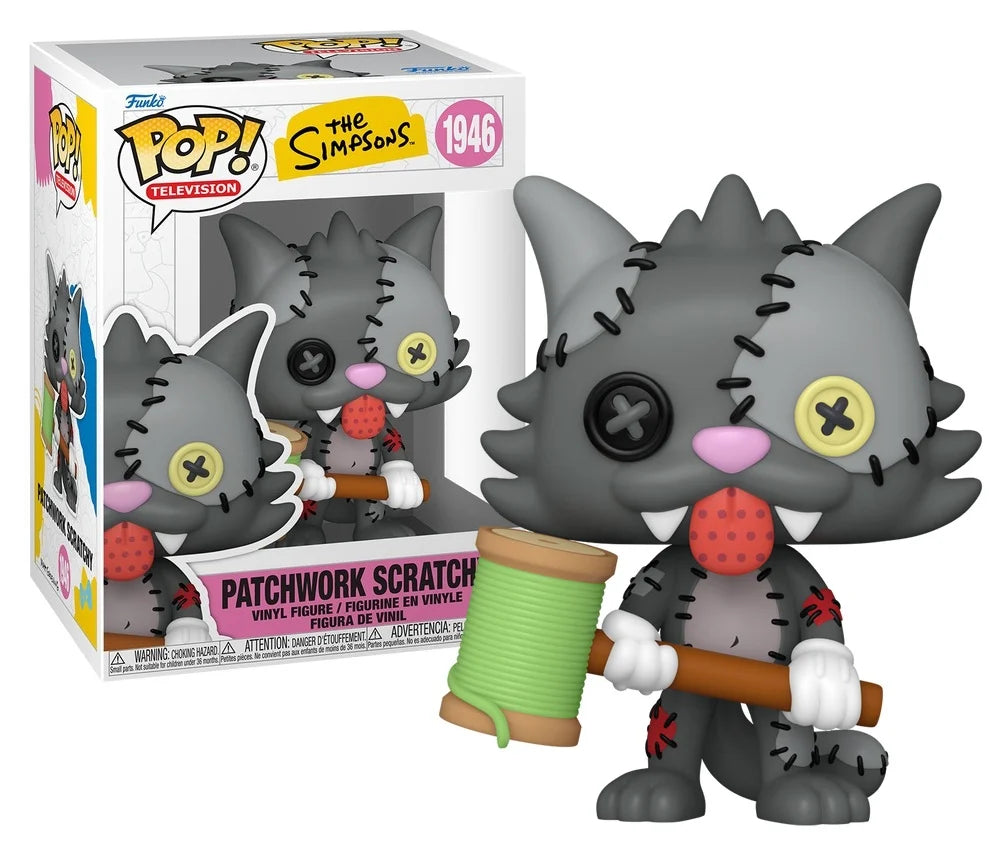 Funko POP! Animation – The Simpsons: Scratchy (Patchwork) (N° 1946)