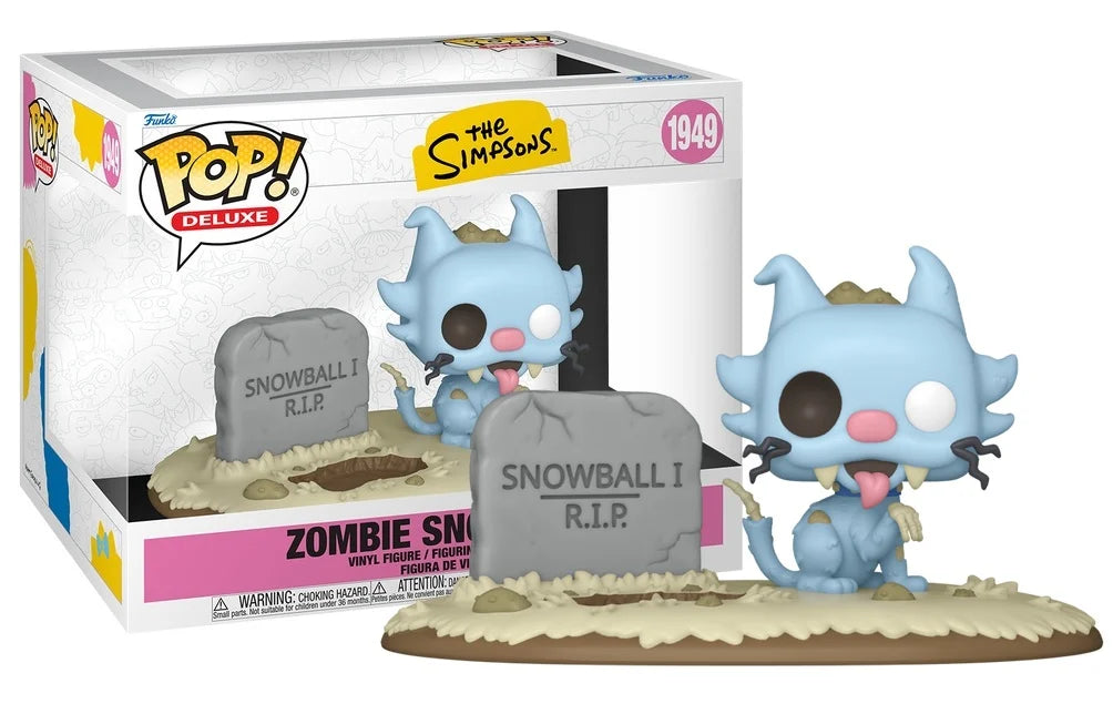 Funko POP! Deluxe – The Simpsons: Zombie Snowball (N° 1949)