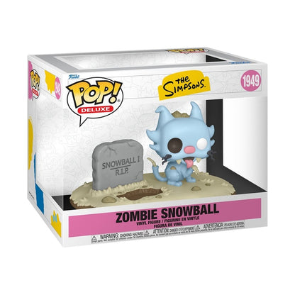 Funko POP! Deluxe – The Simpsons: Zombie Snowball (N° 1949)