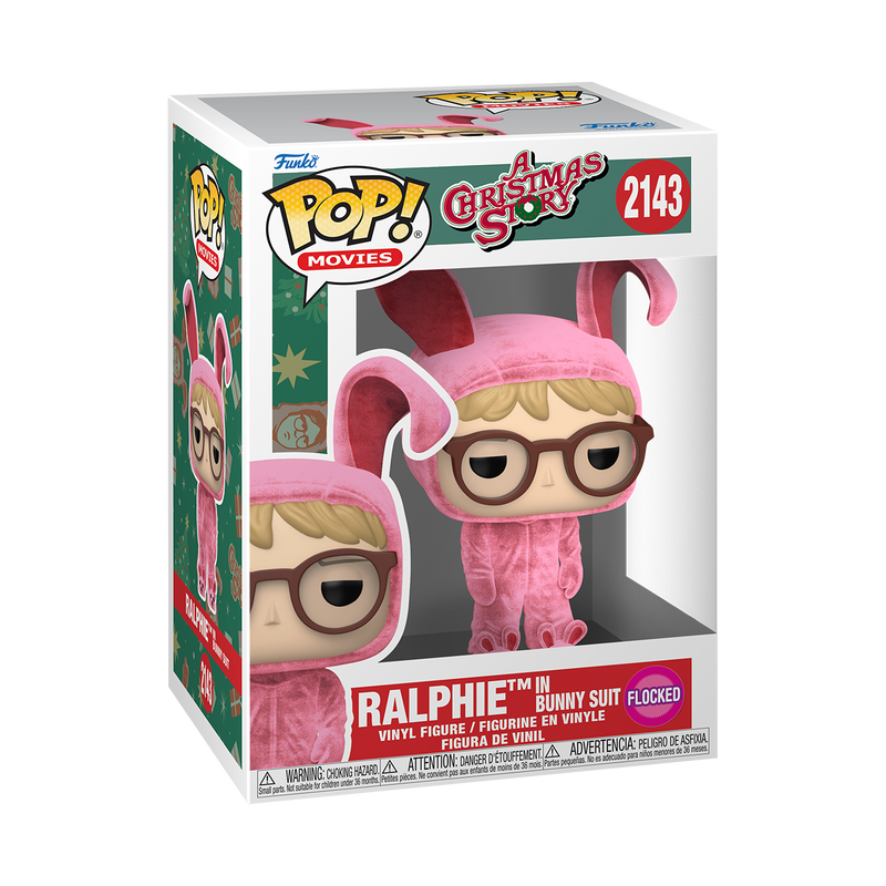 Funko POP! Movies – A Christmas Story: Ralphie in Bunny Suit (Flocked) (N° 2143)