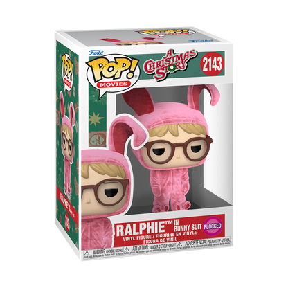 Funko POP! Movies – A Christmas Story: Ralphie in Bunny Suit (Flocked) (N° 2143)