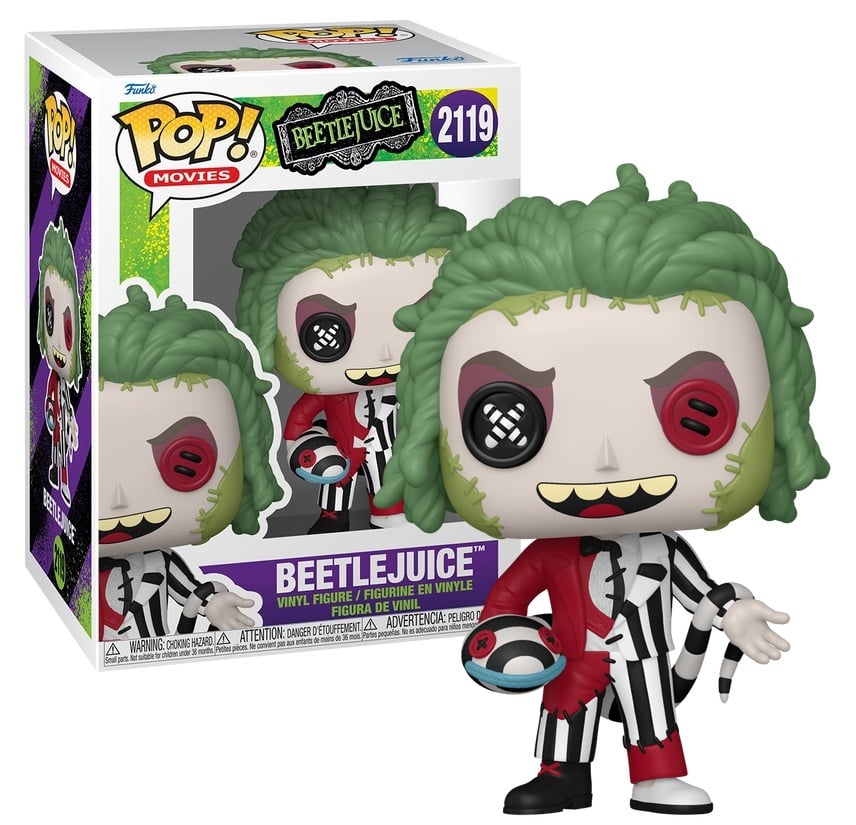 Funko POP! Movies – Patchwork: Beetlejuice (N° 2119)