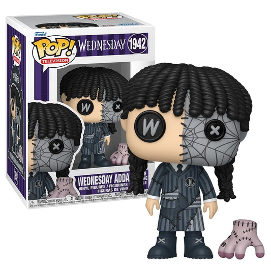 Funko POP! & Buddy – Patchwork: Wednesday with the Thing (N° 1942)