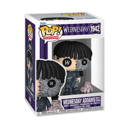 Funko POP! & Buddy – Patchwork: Wednesday with the Thing (N° 1942)