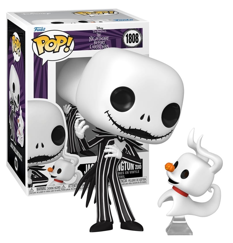 Funko POP! & Buddy – The Nightmare Before Christmas: Jack & Zero (N° 1808)