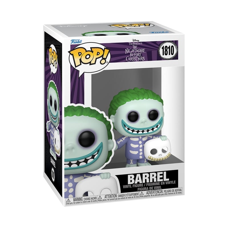 Funko POP! Disney – The Nightmare Before Christmas: Barrel (N° 1810)