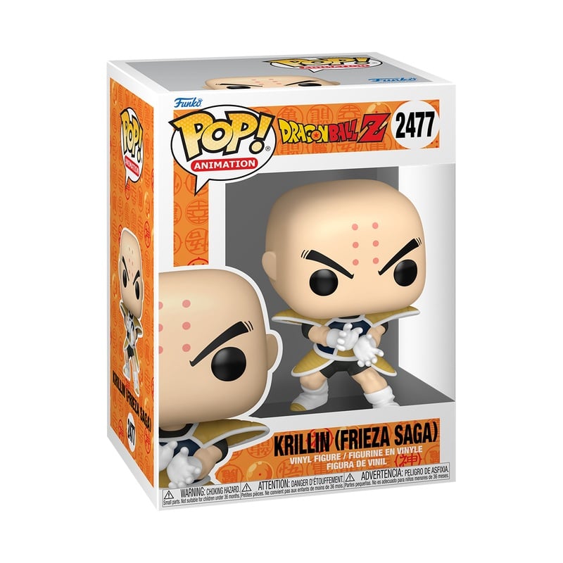Funko POP! Animation – Dragon Ball Z: Krillin (Frieza Saga) (N° 2477)