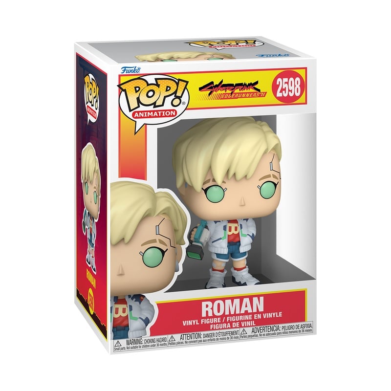Funko POP! Animation – Cyberpunk Edgerunners 2: Roman (N° 2598)