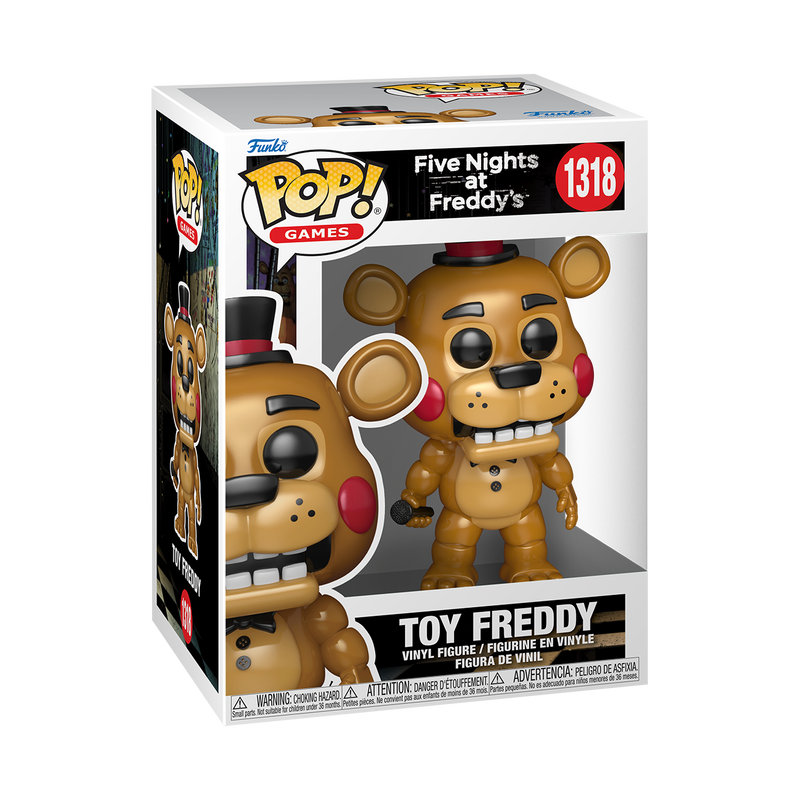 Funko POP! Games – Five Nights at Freddy's: Toy Freddy (N° 1318)