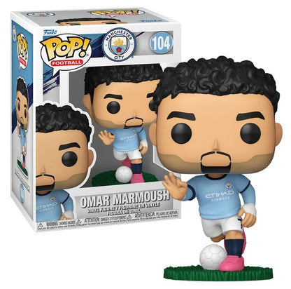 Funko POP! Football – Manchester City: Omar Marmoush (N° 104)