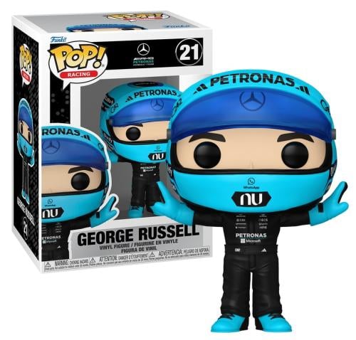 Funko POP! Racing – Mercedes Benz: George Russell (T-Pose) (N° 21)