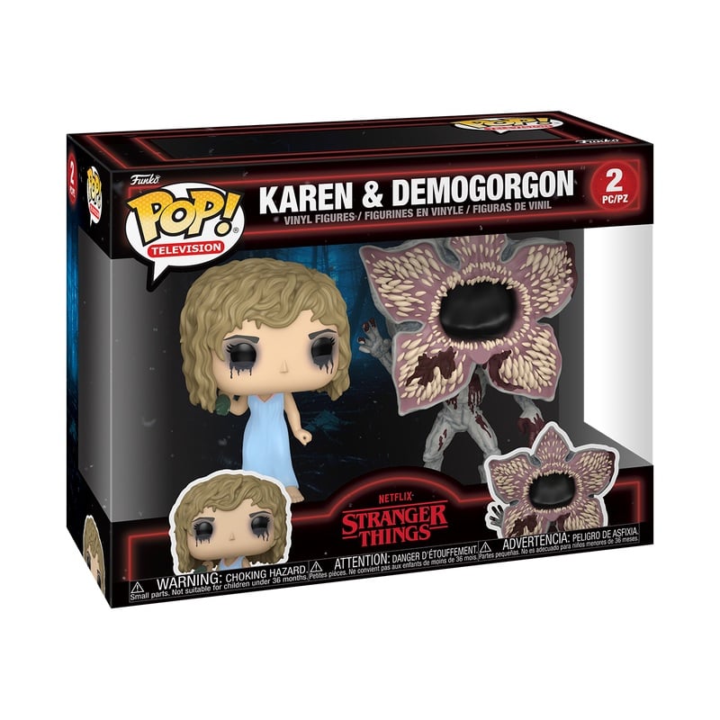 Funko POP! TV – Stranger Things: Karen & Demogorgon (2-Pack)