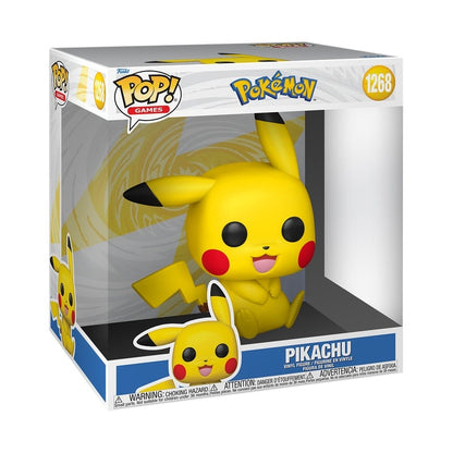 Funko POP! Jumbo – Pokémon: Pikachu (Sitting) (N° 1268)