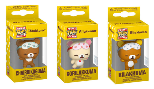 Funko POP! Keychain – Rilakkuma Sleepy: Blind Box (12 Figures)