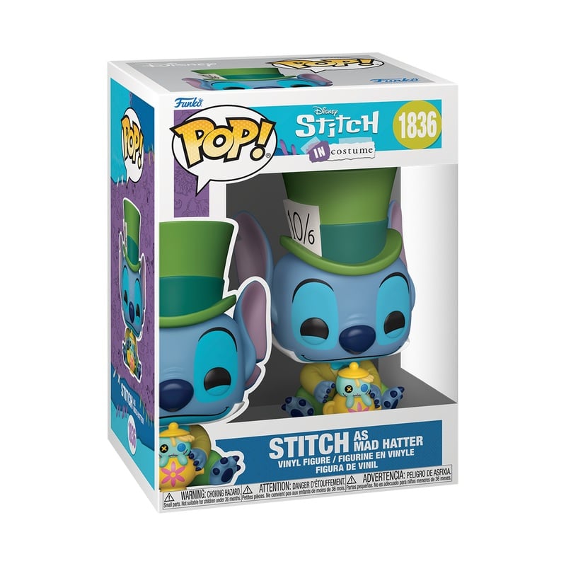 Funko POP! Disney – Lilo & Stitch: Stitch as Mad Hatter (N° 1836)