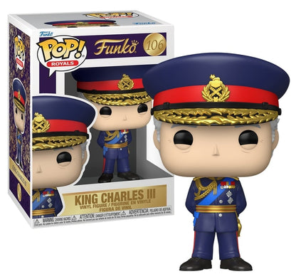 Funko POP! Icons – Royal Family: King Charles III (N° 106)