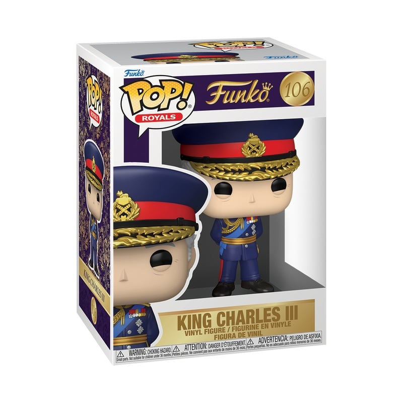 Funko POP! Icons – Royal Family: King Charles III (N° 106)