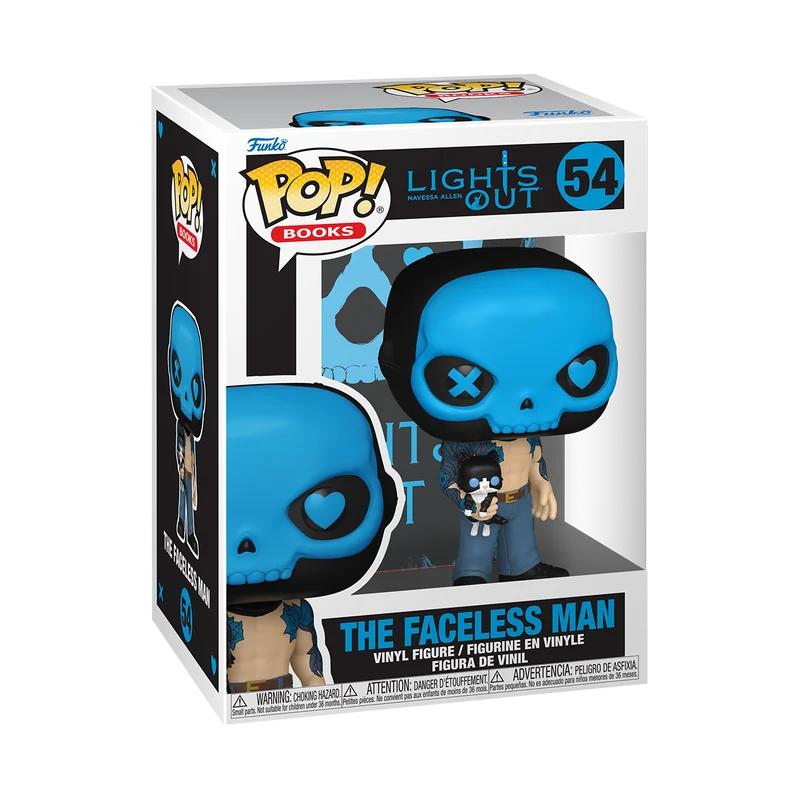 Funko POP! Books – Lights Out: The Faceless Man (N° 54)