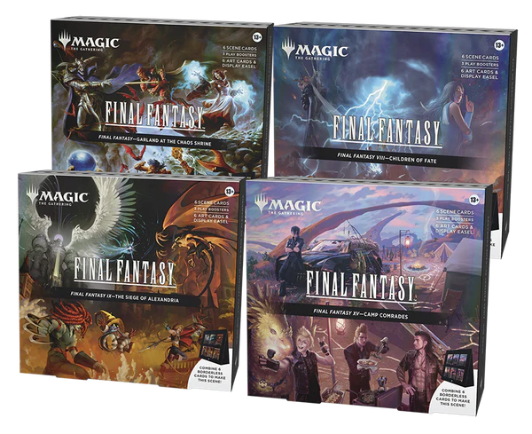 Magic: The Gathering – FINAL FANTASY Scene Box Display (set of 4)