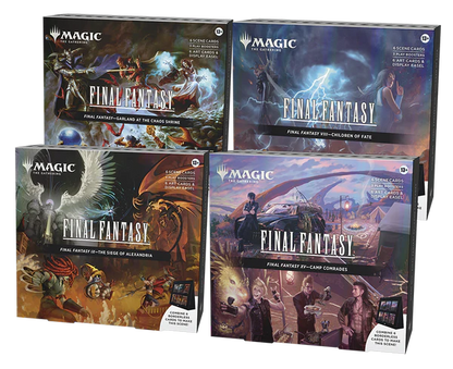 Magic: The Gathering – FINAL FANTASY Scene Box Display (set of 4)