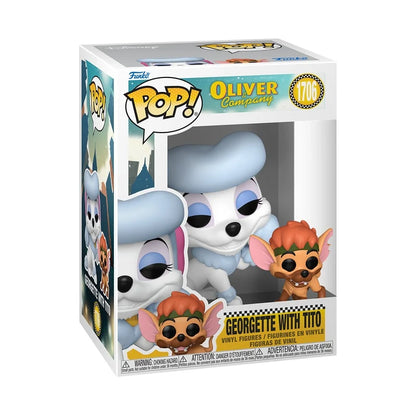 OLIVER & COMPANY - POP & Buddy - Georgette with Tito - N° 1706