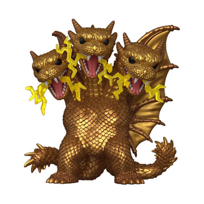 Godzilla Super Sized POP! Movies Vinyl Figure – King Ghidorah (Electric) – 15 cm