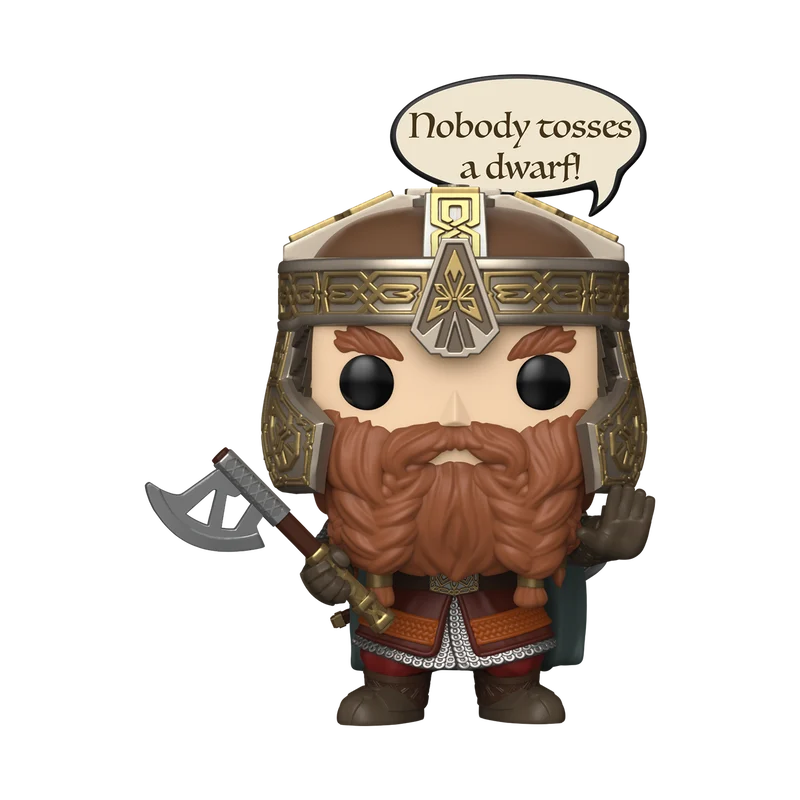LORD OF THE RINGS - POP Sayings - Gimli - N° 2028
